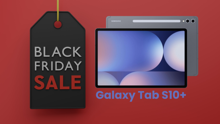 Samsung Galaxy Tab S10+ Black Friday Sale Promotional Banner